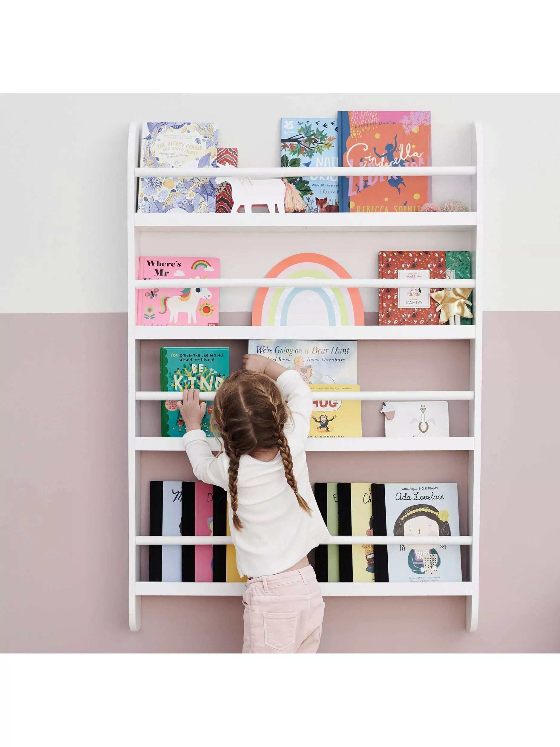 Great Little Trading Co Greenaway Bookcase white children's bookcase, imported from the UK