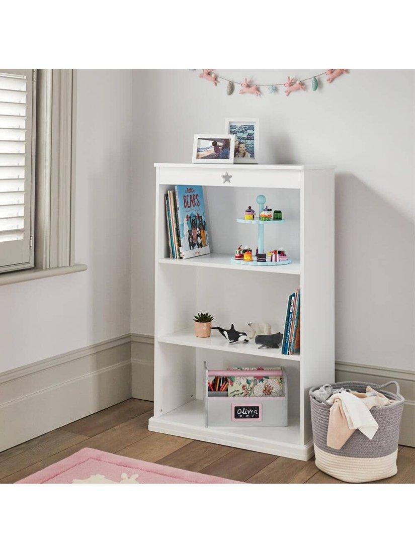 Great Little Trading Co white star bookcase (British brand)