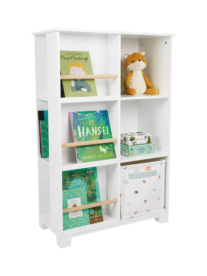 Great Little Trading Co Wonderland white bookcase for children (British brand)