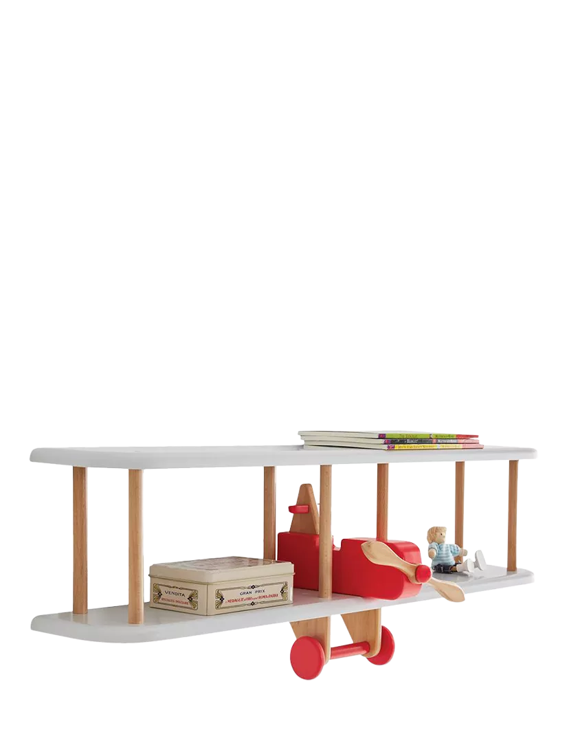 Great Little Trading Co bi-plane floating shelf - British product