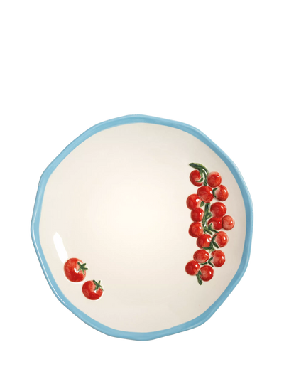 John Lewis &k Amsterdam Pomodoro Platter Blue Serving Platter- Buy online at McGrocer