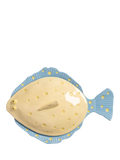 &k Amsterdam plaice-shaped lidded platter yellow, imported from the UK