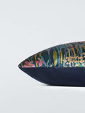Liberty London Faria Flowers scatter cushion in lichen, imported from the UK