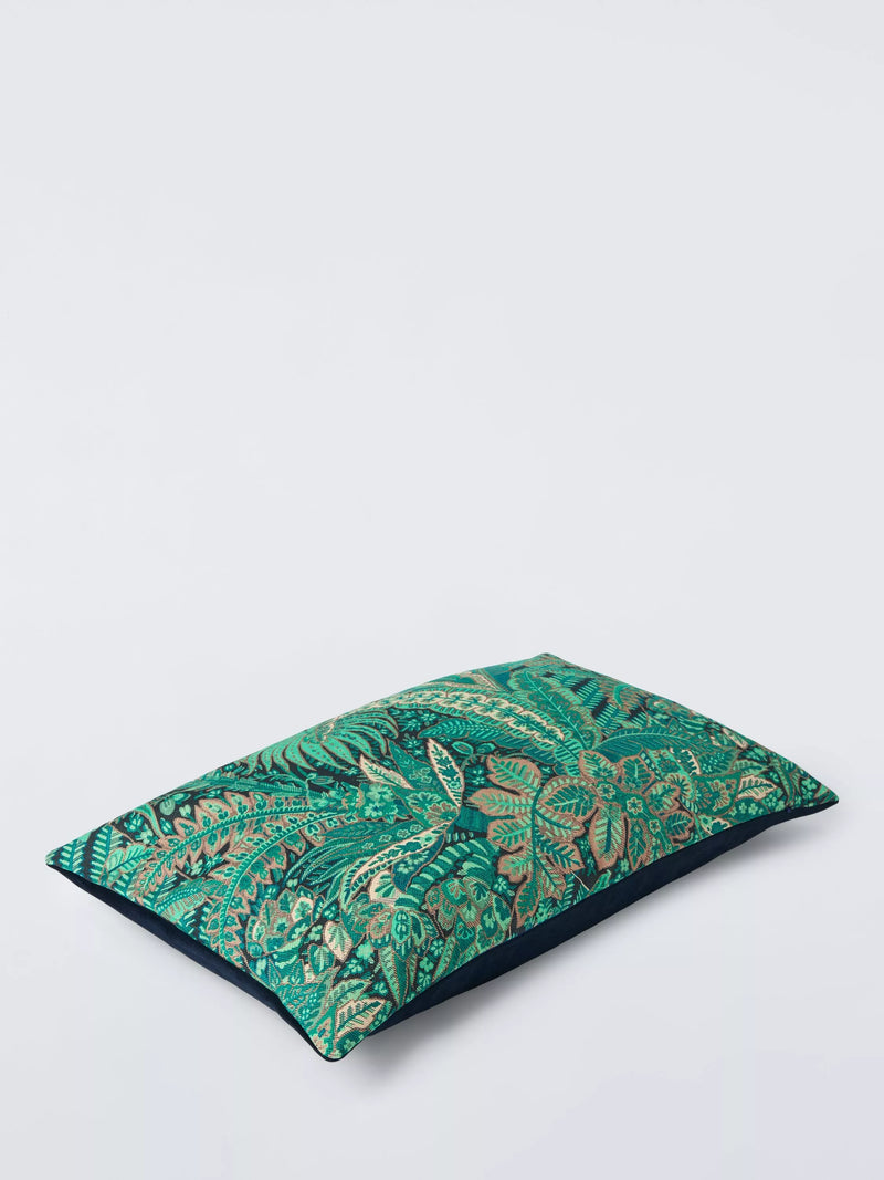 Liberty London Persian Voyage cushion jade 40x60cm (British brand)