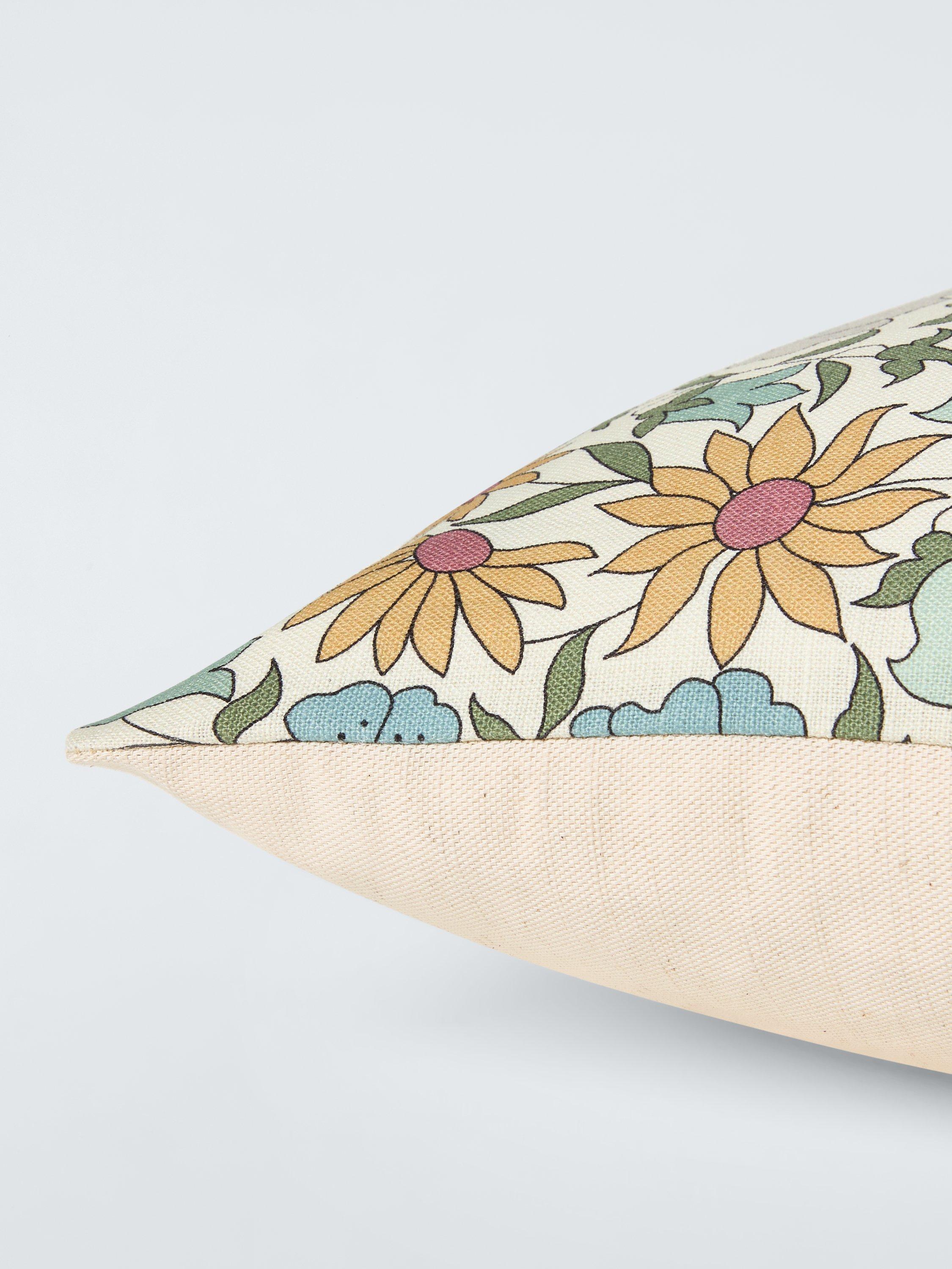 Liberty London Poppy cushion 43cm square - British product