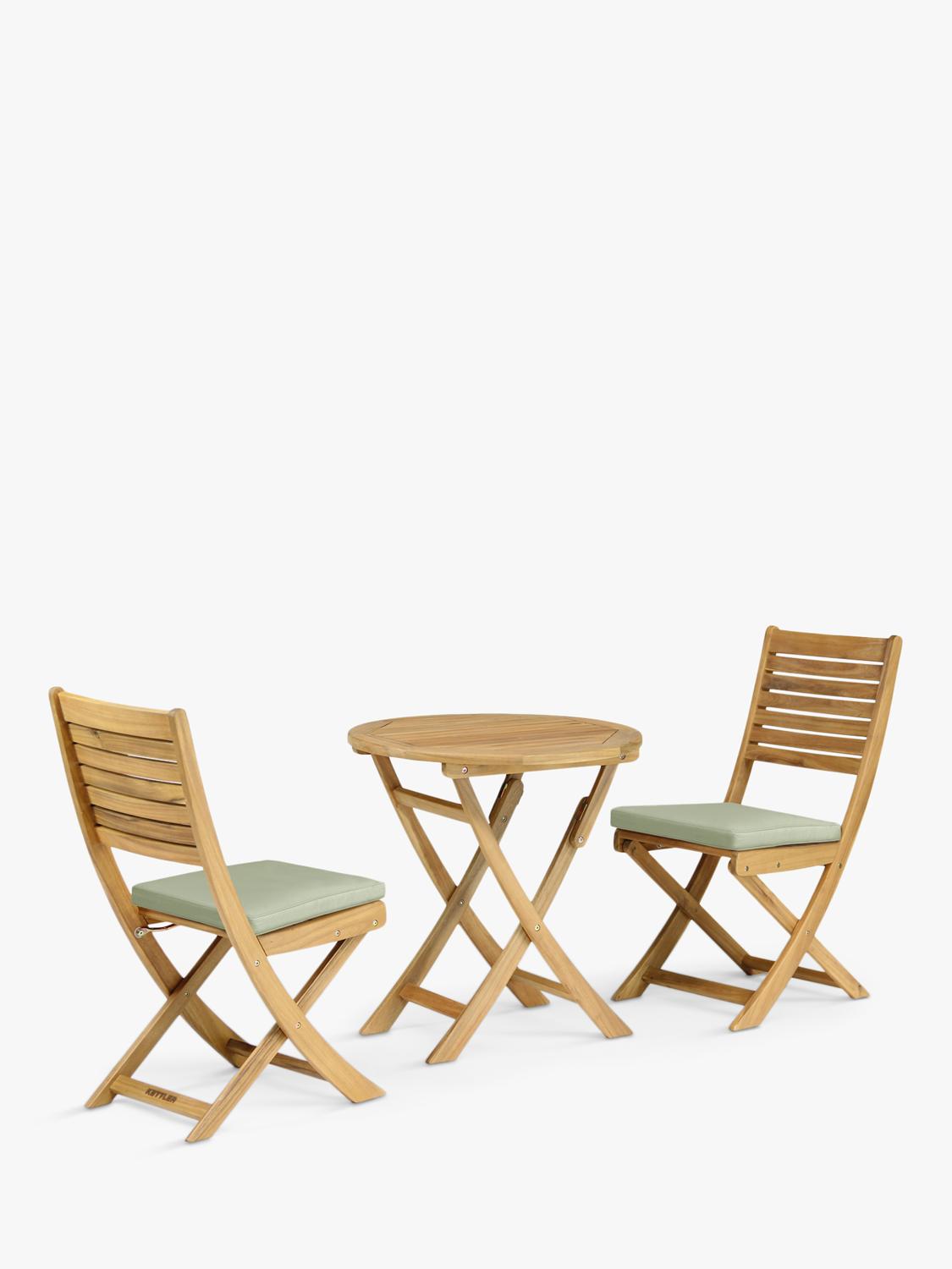 KETTLER Hampton Bistro cushion set of 2 sage, UK version