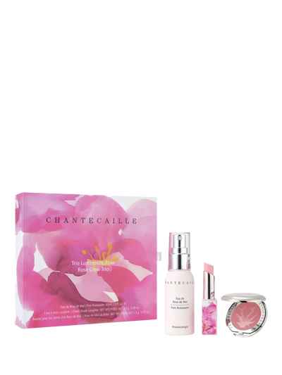 John Lewis Chantecaille Rose Glow Trio Skincare Gift Set- Buy online at McGrocer