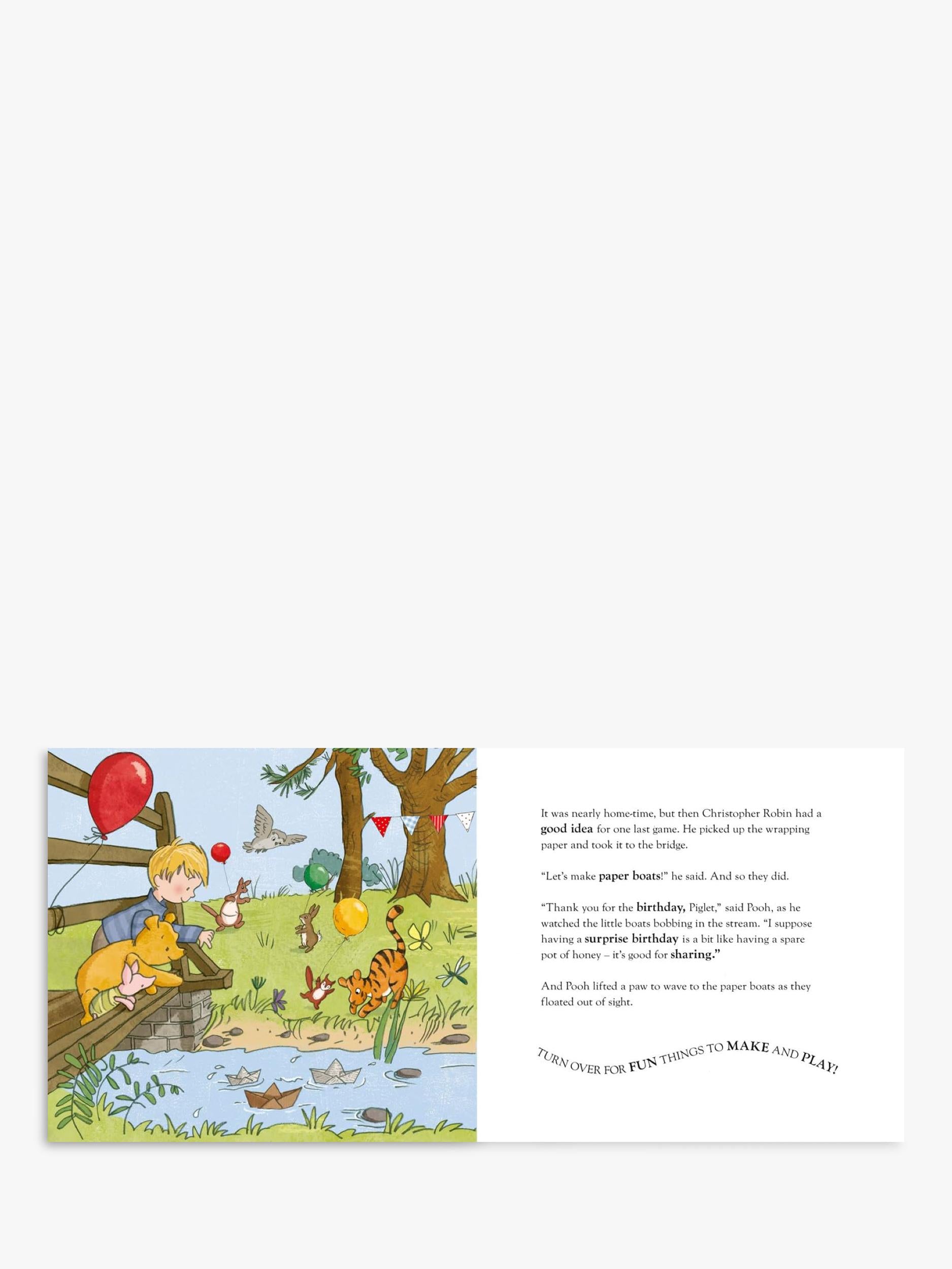 Winnie the Pooh birthday storybook 32 pages paperback, imported from the UK