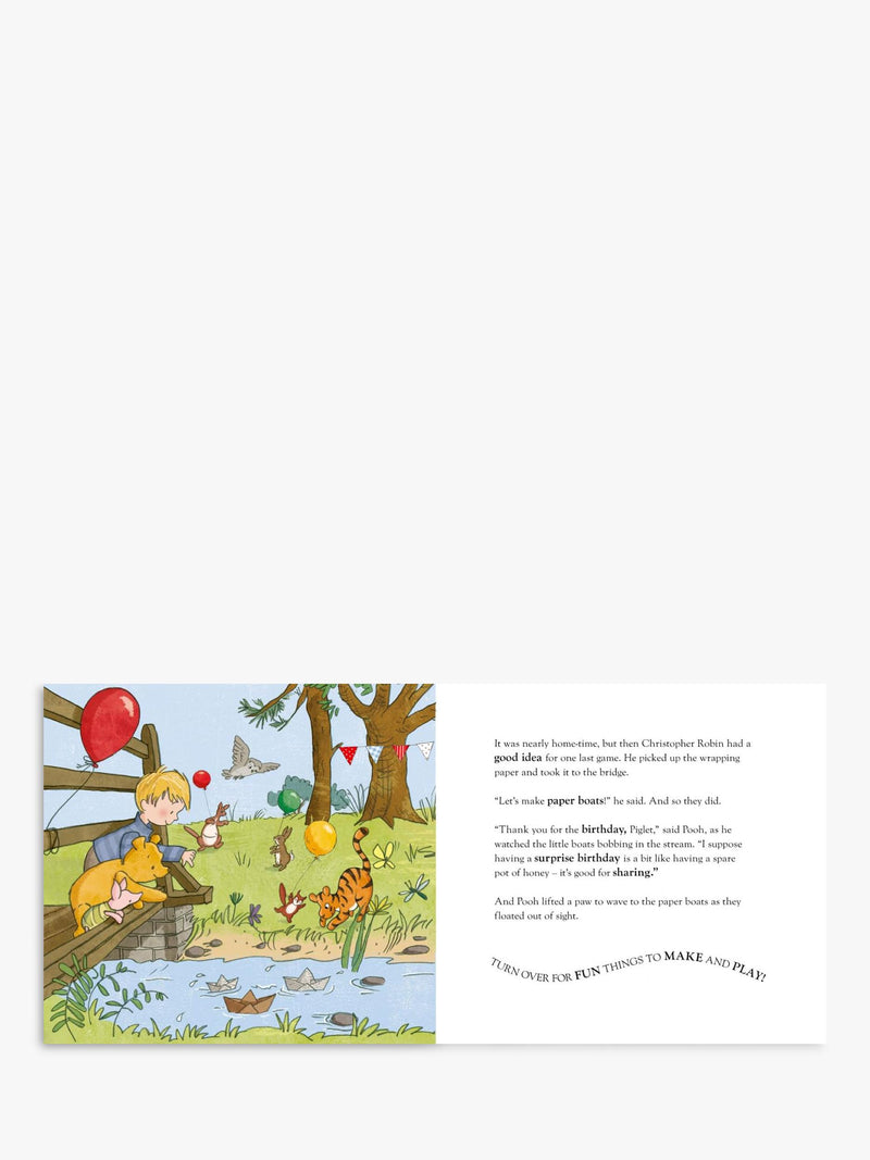 Winnie the Pooh birthday storybook 32 pages paperback, imported from the UK