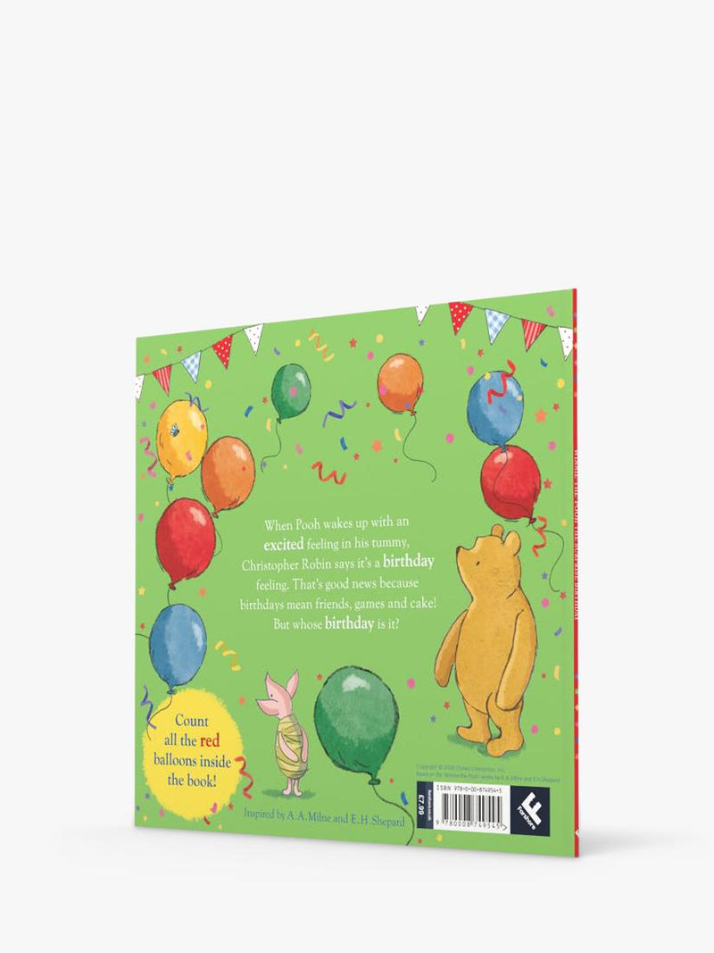 Winnie the Pooh birthday storybook 32 pages paperback, imported from the UK