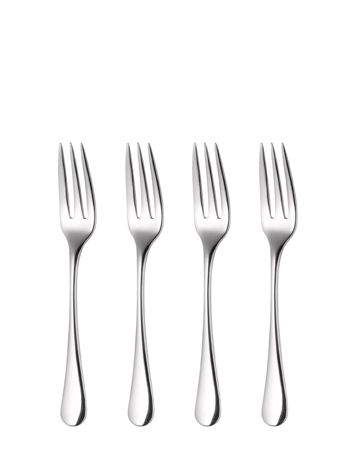 Robert Welch Radford pastry forks set of 4, imported from the UK