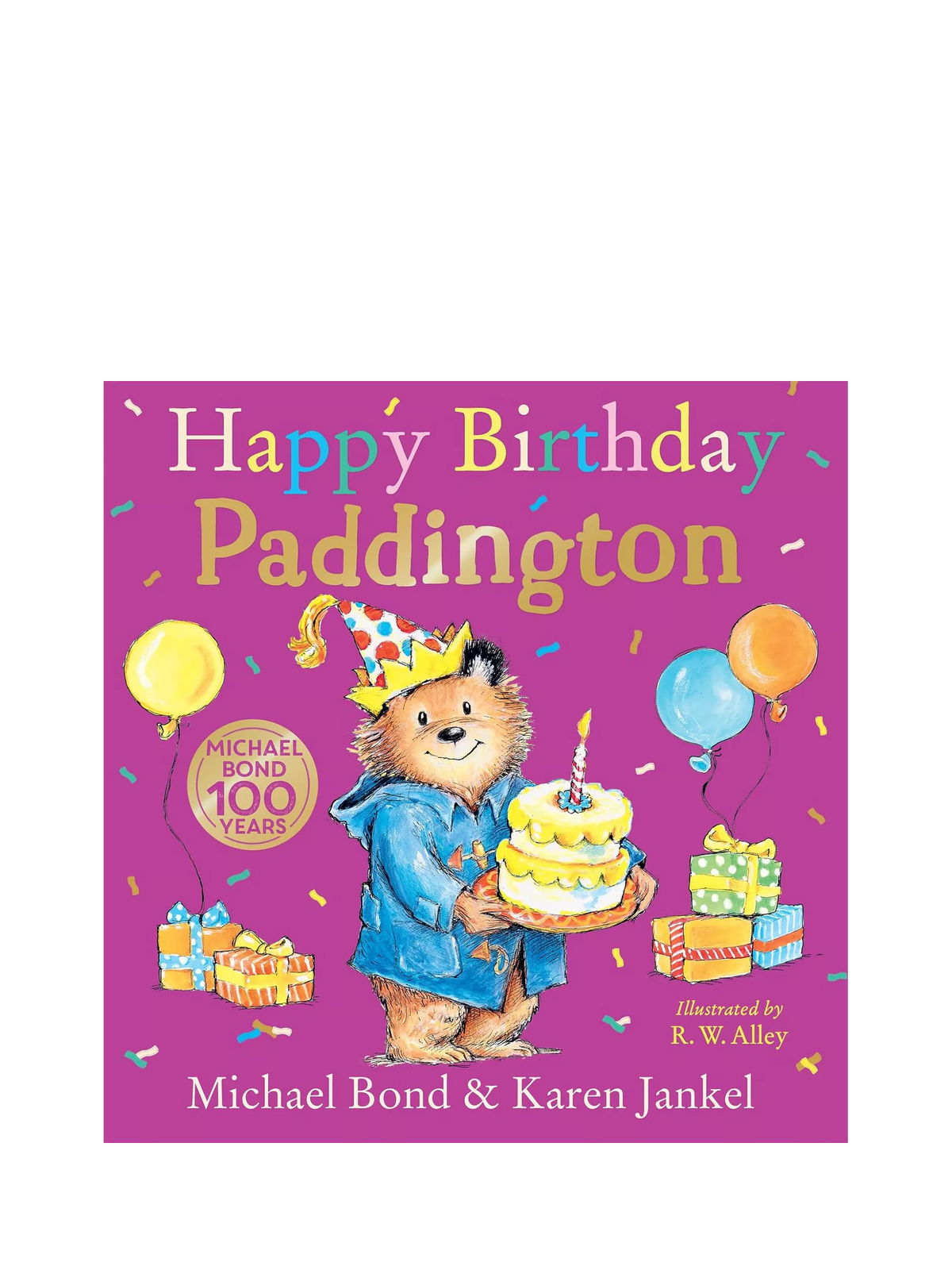 Paddington Bear children's book Happy Birthday Paddington hardback 32 pages, imported from the UK