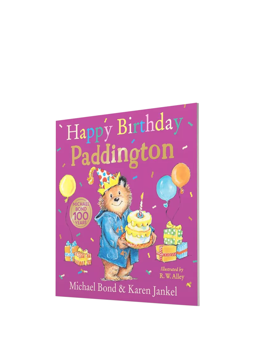 Paddington Bear children's book Happy Birthday Paddington hardback 32 pages, imported from the UK
