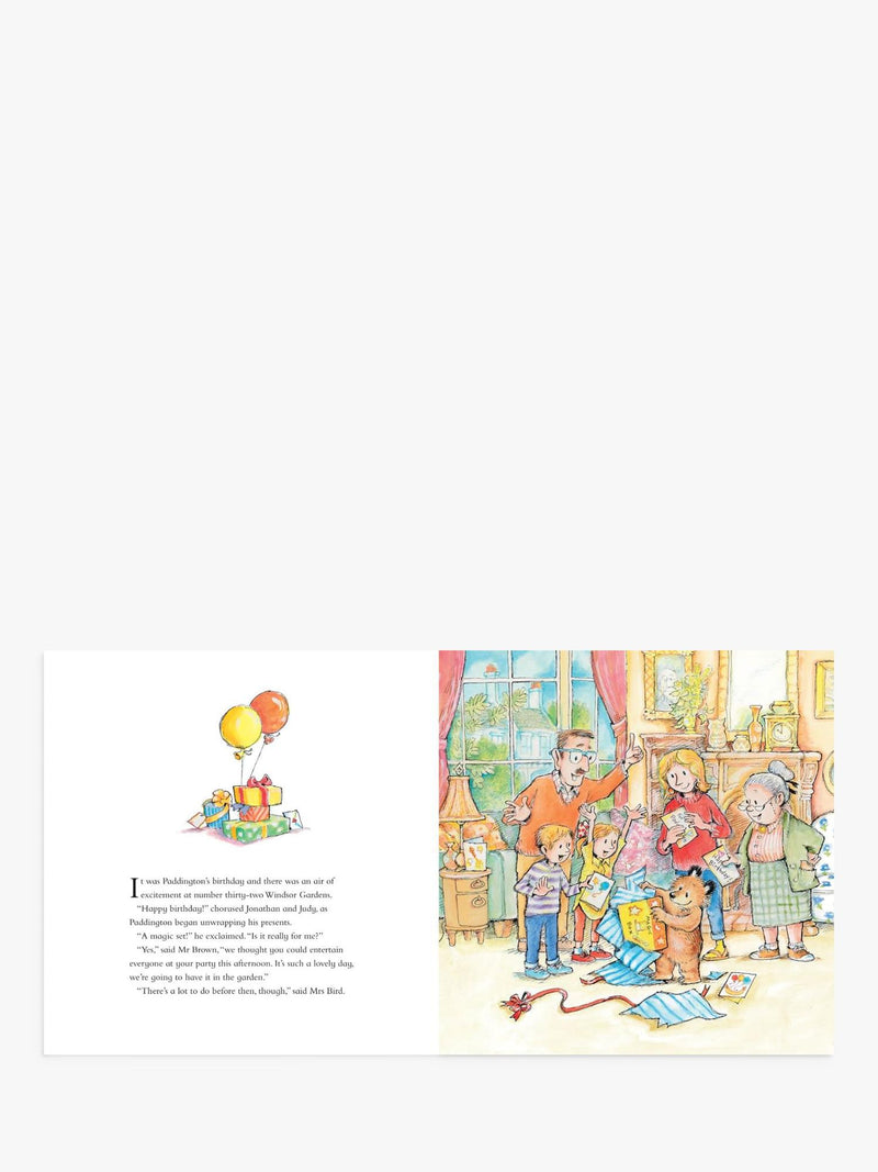 Paddington Bear children's book Happy Birthday Paddington hardback 32 pages, imported from the UK
