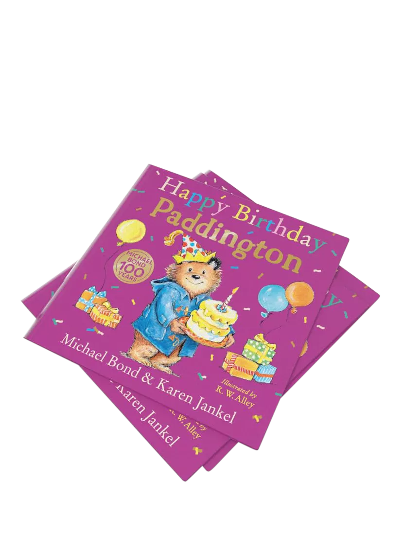 Paddington Bear children's book Happy Birthday Paddington hardback 32 pages, imported from the UK