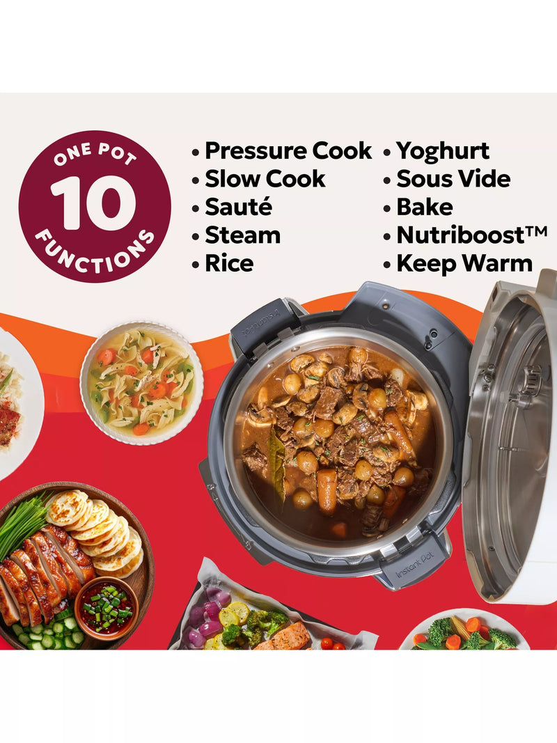 Instant Pot Pro Wi-Fi 5.7L multi cooker, imported from the UK