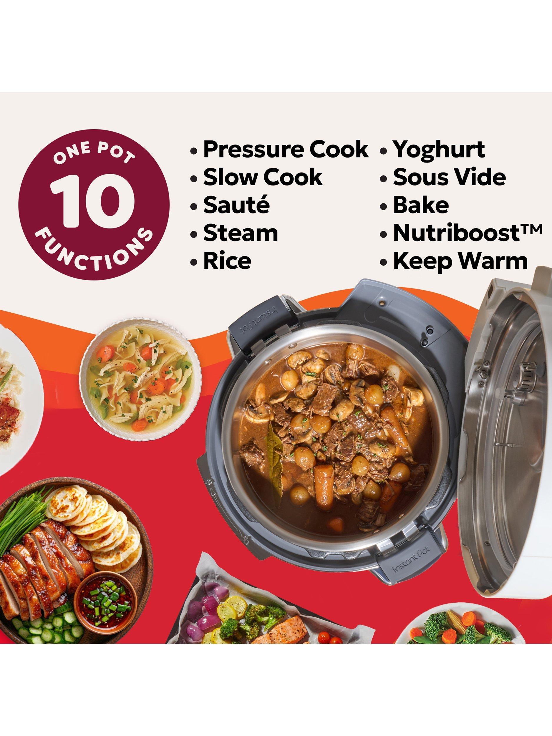 Instant Pot Pro Wi-Fi 5.7L multi cooker, imported from the UK