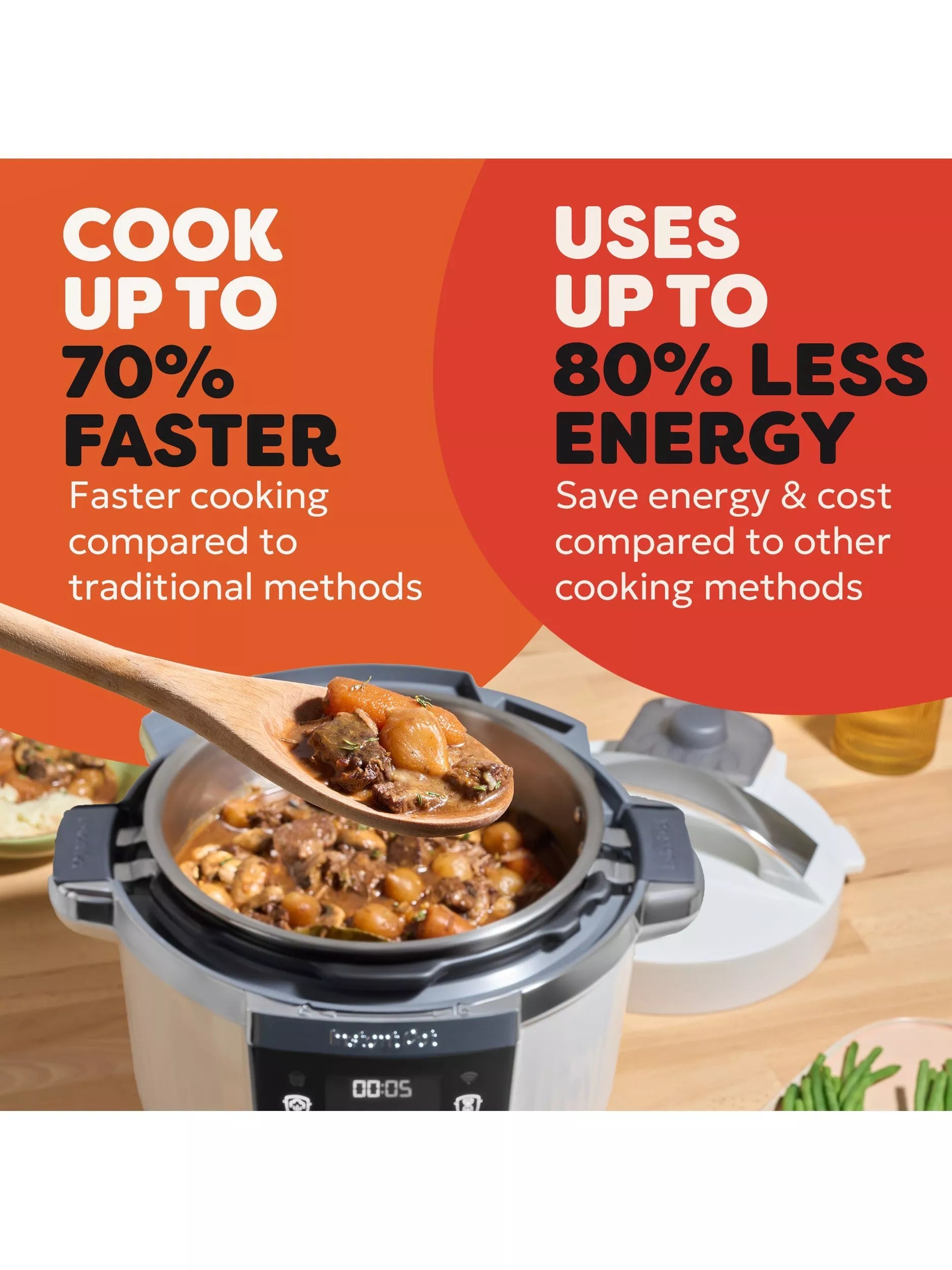 Instant Pot Pro Wi-Fi 5.7L multi cooker, imported from the UK
