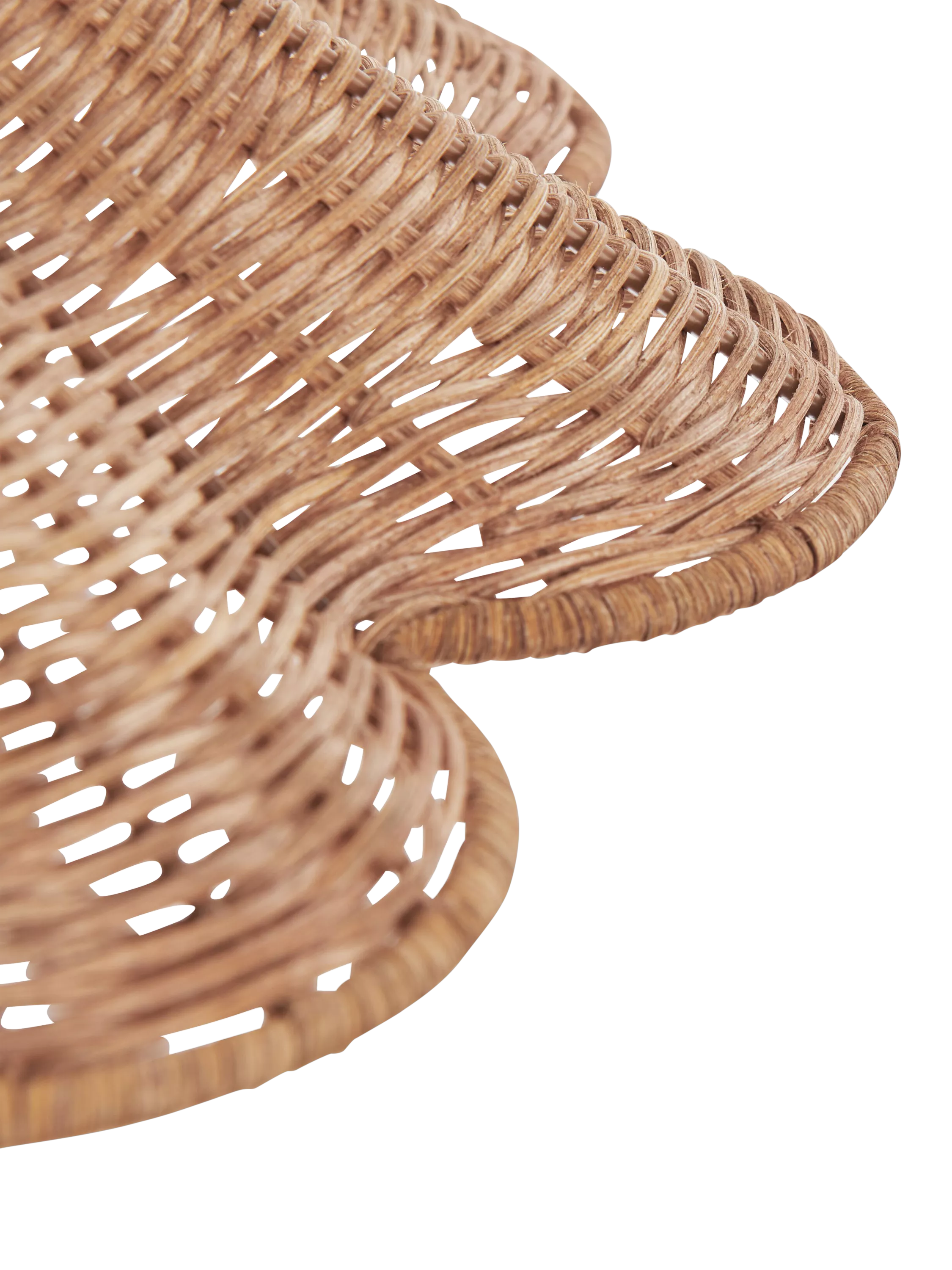Neptune rattan pendant light natural 45cm, imported from the UK