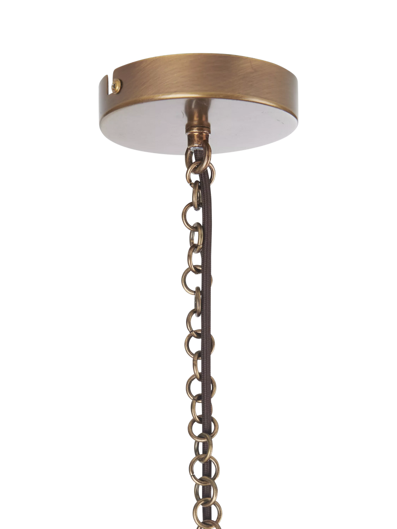 Neptune natural rattan uplight chandelier, UK version