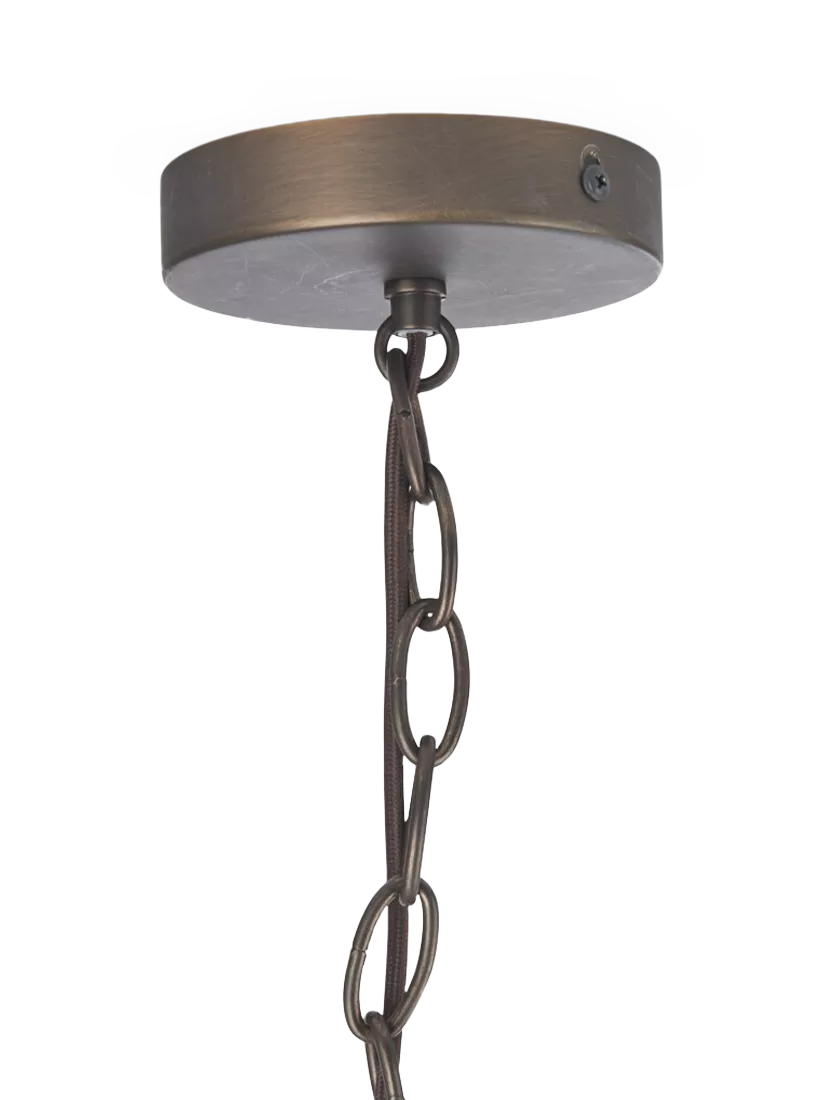 Neptune Malton bronze pendant ceiling light, imported from the UK