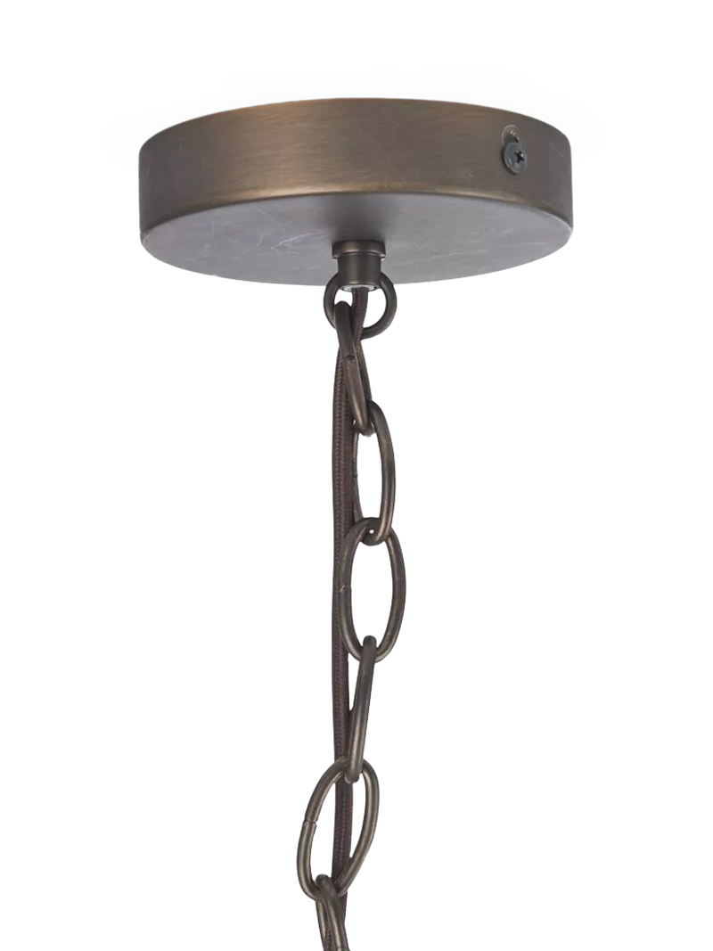 Neptune Malton bronze pendant ceiling light, imported from the UK