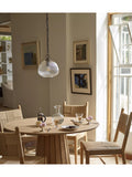 Neptune Malton bronze pendant ceiling light, imported from the UK