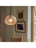 Neptune Malton bronze pendant ceiling light, imported from the UK