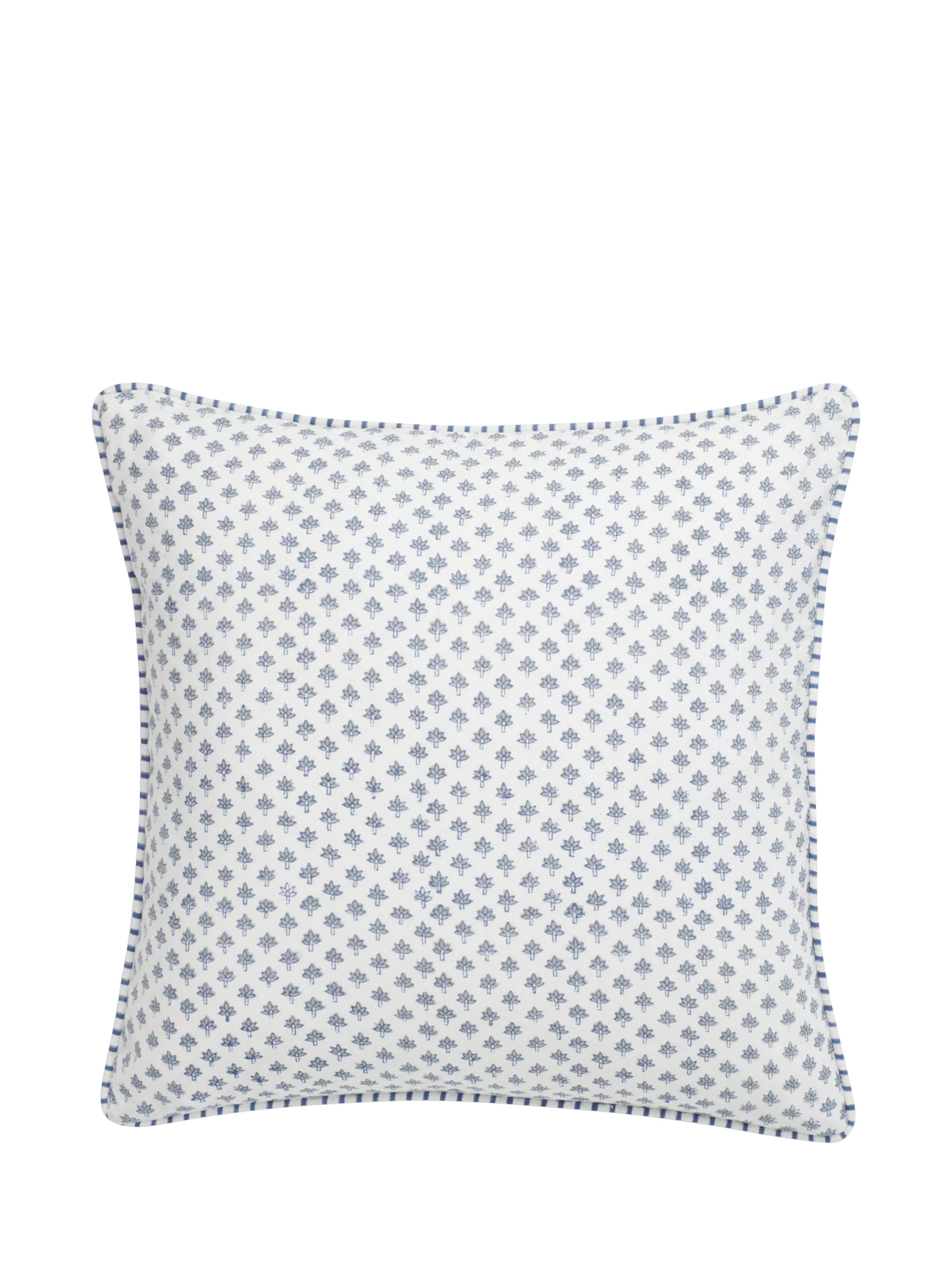 Neptune Eve cushion navy 45cm, imported from the UK