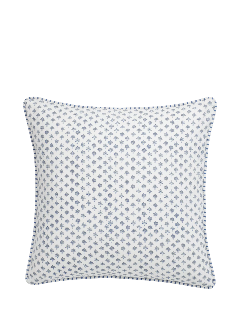Neptune Eve cushion navy 45cm, imported from the UK