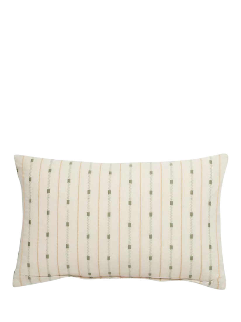 Neptune Frida cushion green 35x55cm, imported from the UK