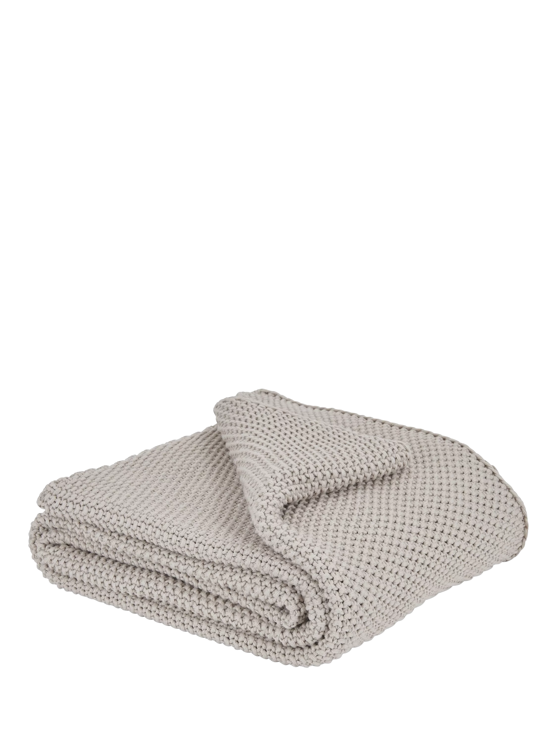 Neptune Denton throw shingle grey 170x130cm, UK version