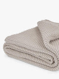 Neptune Denton throw shingle grey 170x130cm, UK version