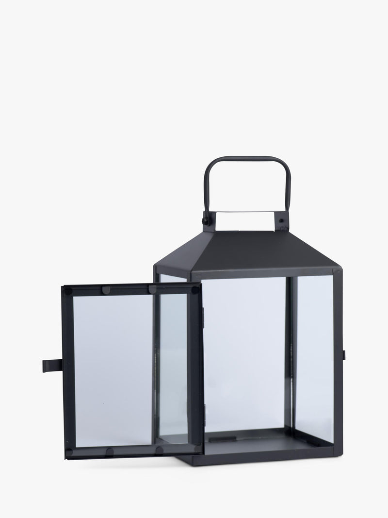 Neptune Browning Lantern candle holder black - imported from the UK