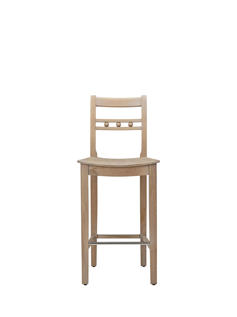 Neptune Suffolk bar stool seasoned oak (British brand)
