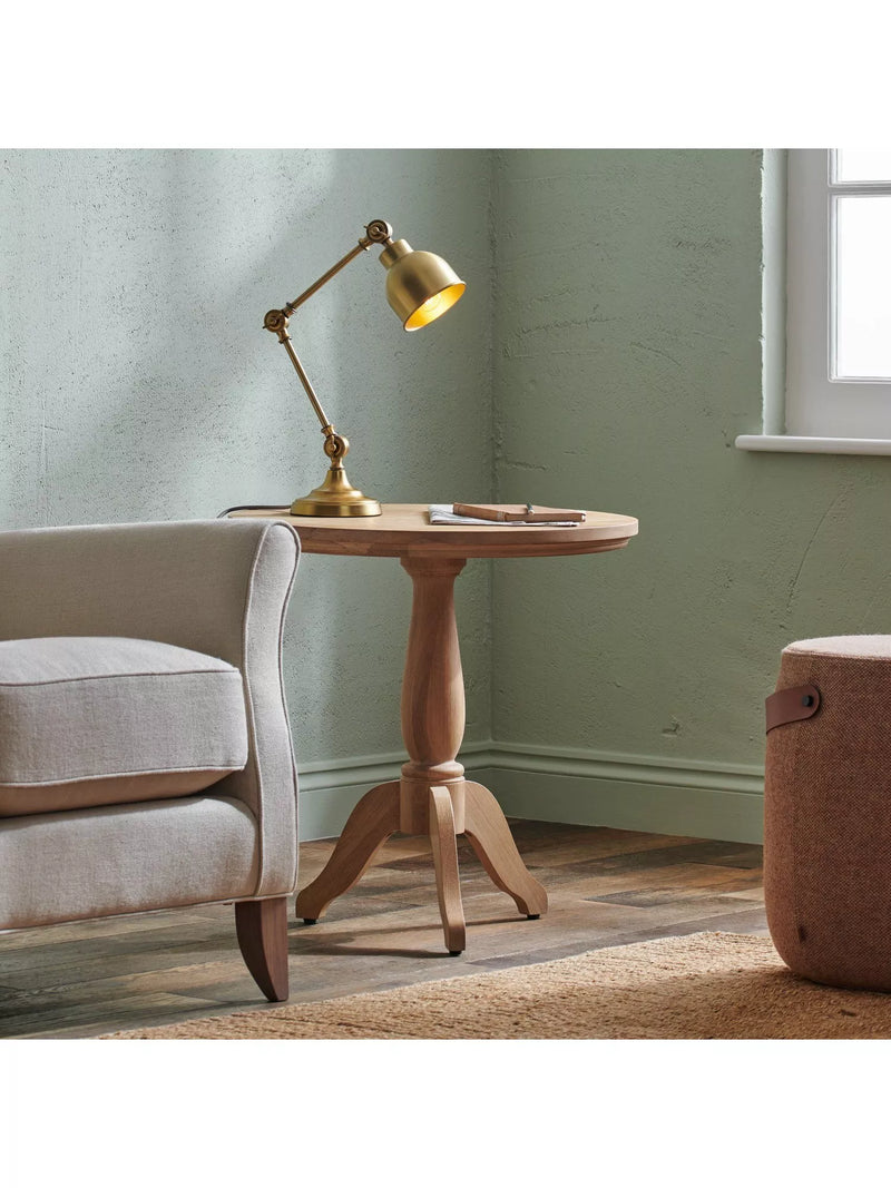 Neptune Henley round side table 60cm oak, UK version