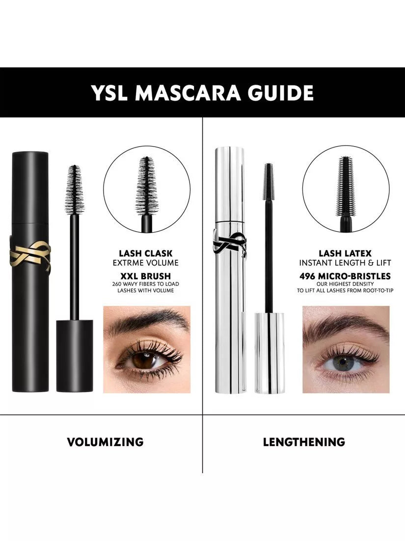 Yves Saint Laurent Lash Latex mascara black 9ml, UK version