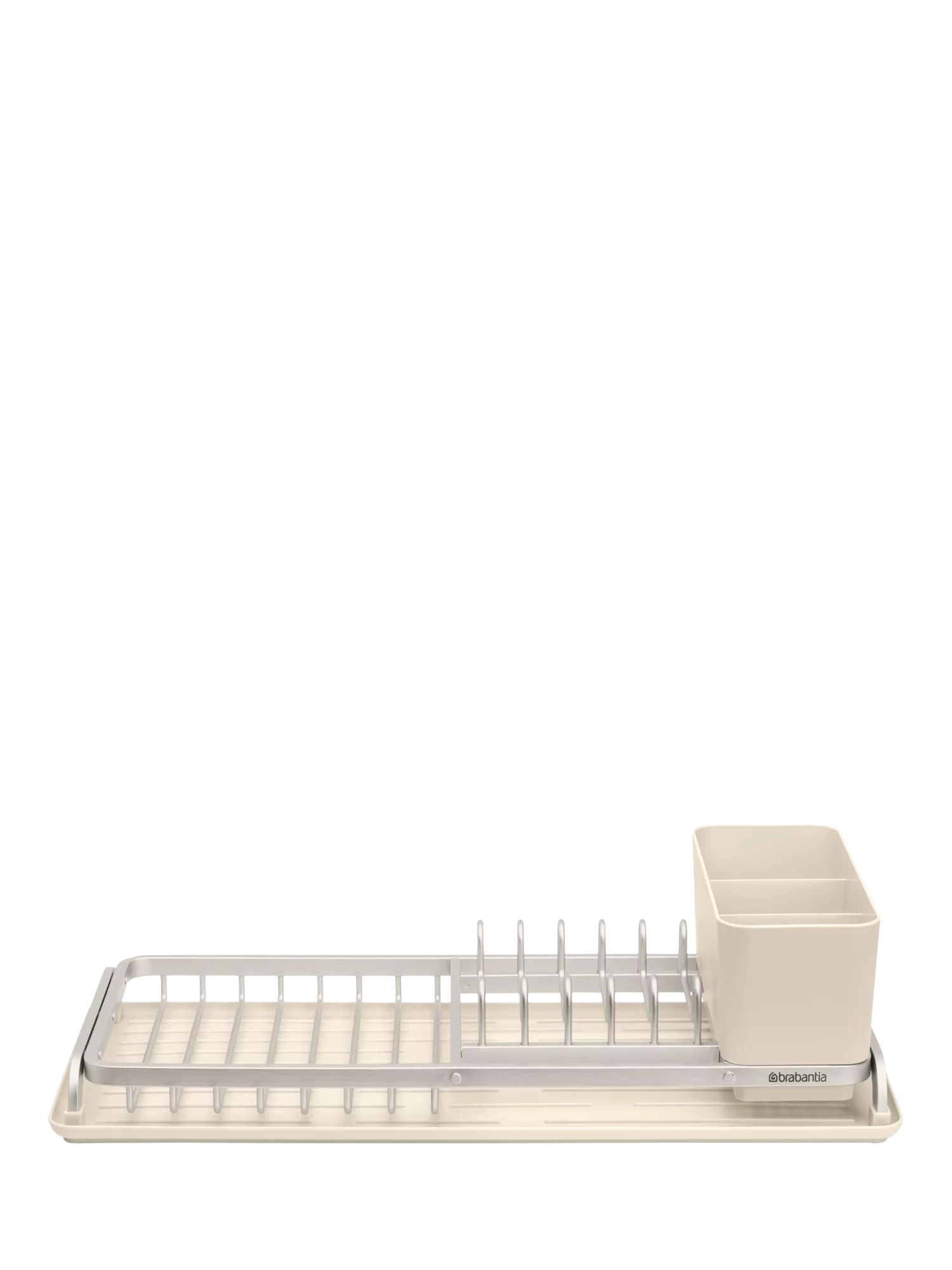 Brabantia SinkSide Compact Dish Drying Rack, Soft Beige