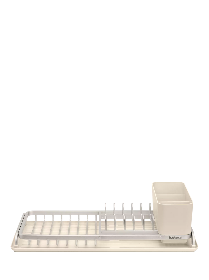 Brabantia SinkSide Compact Dish Drying Rack, Soft Beige