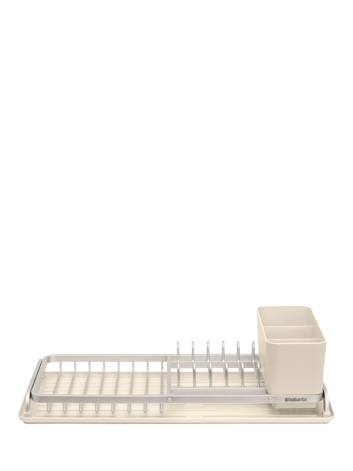Brabantia SinkSide Compact Dish Drying Rack, Soft Beige