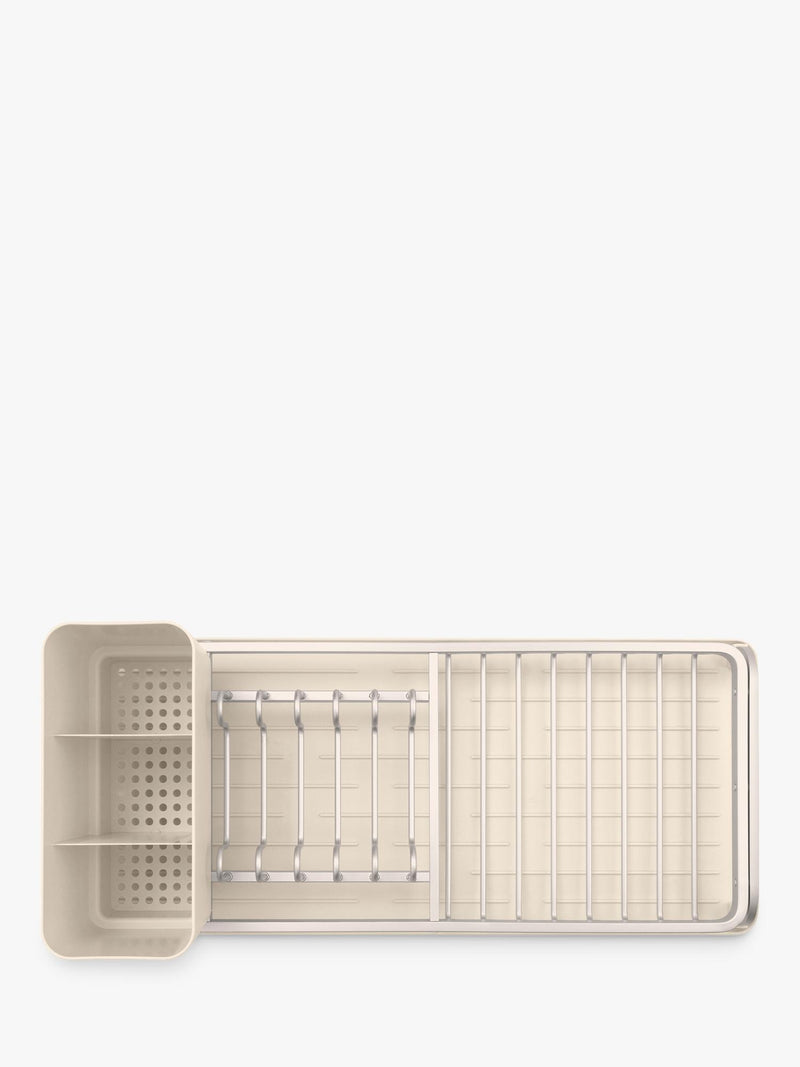 Brabantia SinkSide compact dish drying rack soft beige (British brand)
