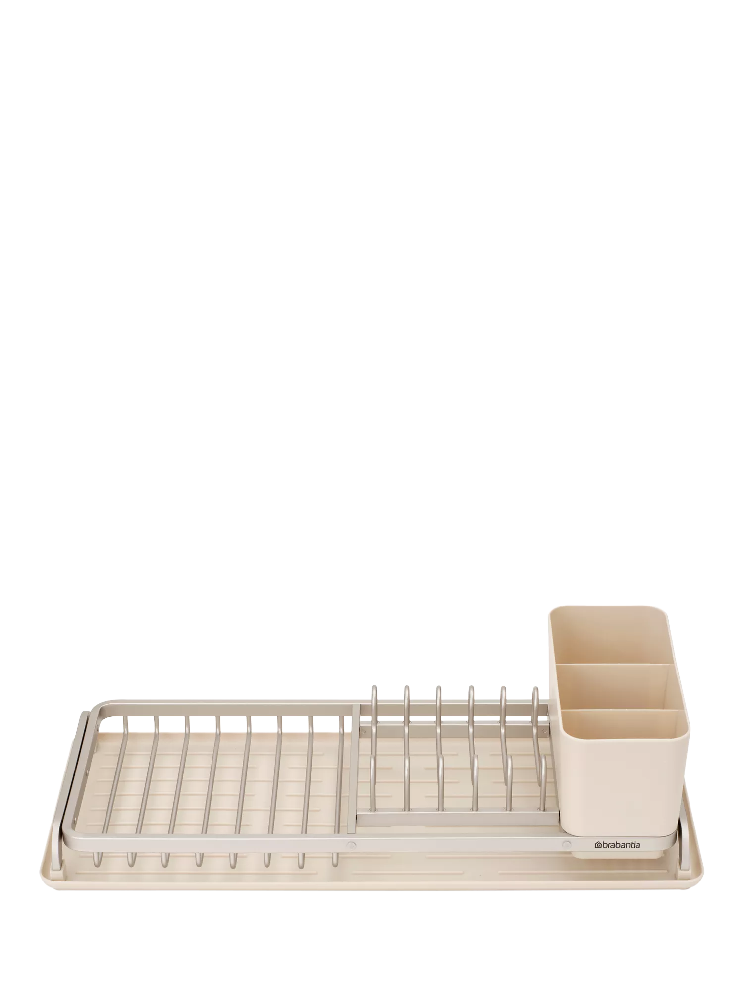 Brabantia SinkSide compact dish drying rack soft beige (British brand)