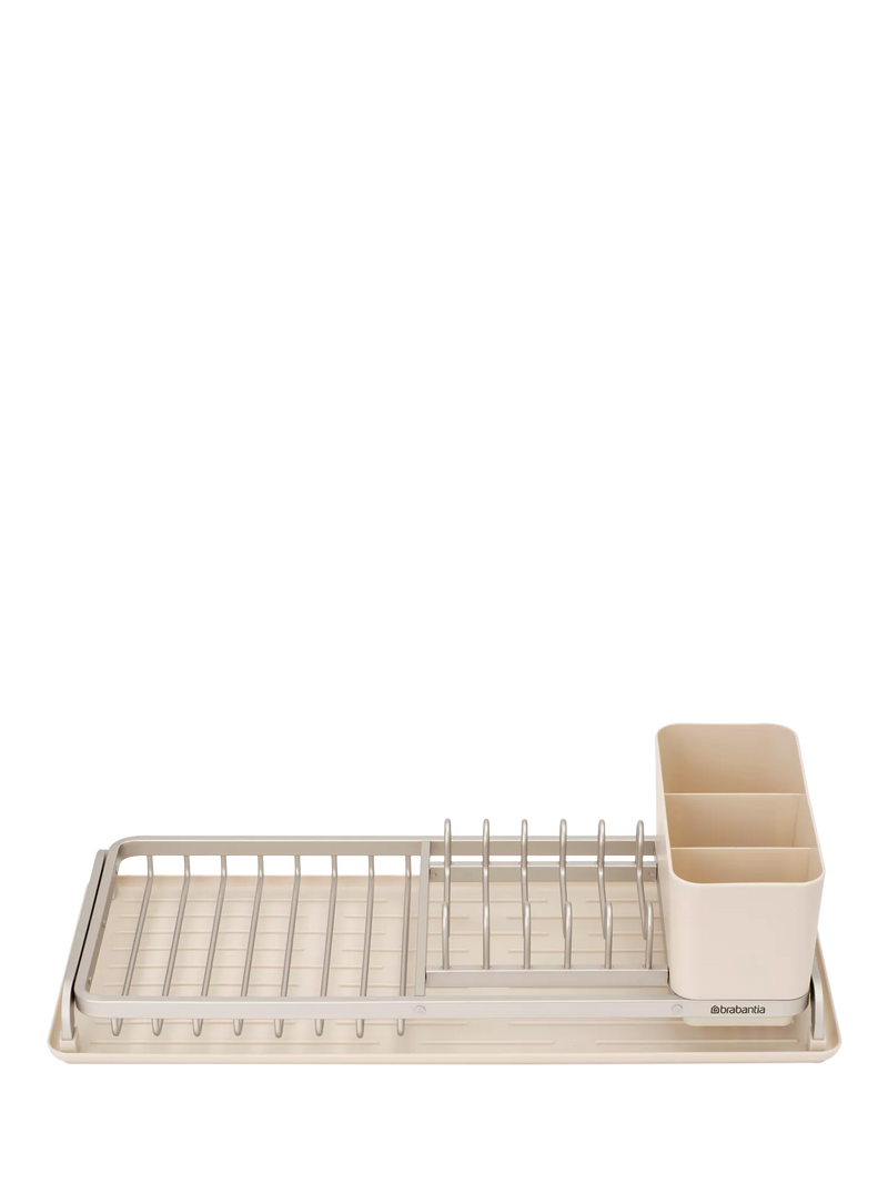 Brabantia SinkSide compact dish drying rack soft beige (British brand)