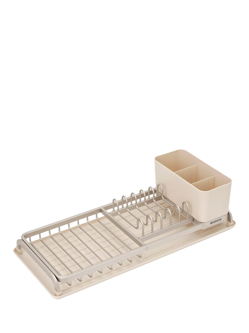 Brabantia SinkSide compact dish drying rack soft beige (British brand)