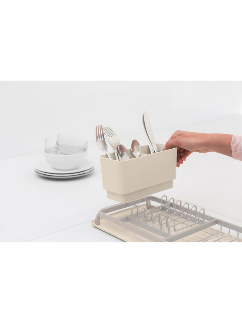Brabantia SinkSide compact dish drying rack soft beige (British brand)