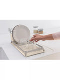 Brabantia SinkSide compact dish drying rack soft beige (British brand)