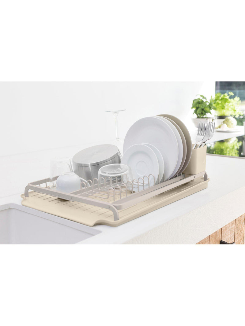 Brabantia SinkSide dish drying rack soft beige, imported from the UK