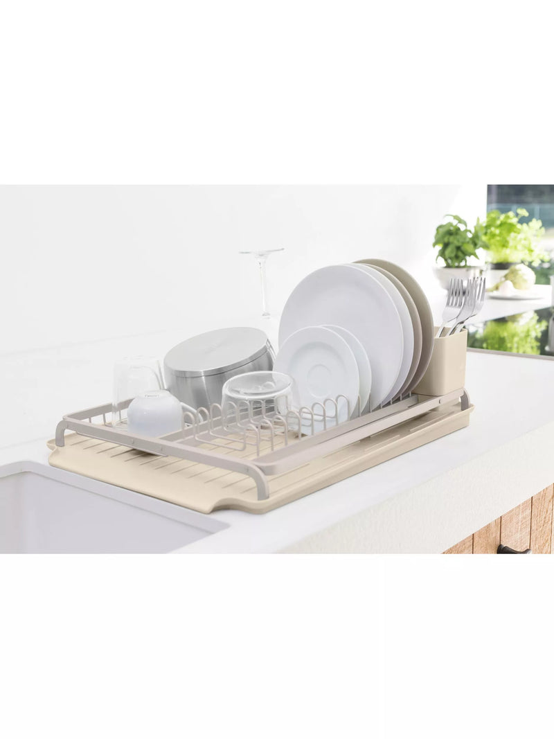 Brabantia SinkSide dish drying rack soft beige, imported from the UK