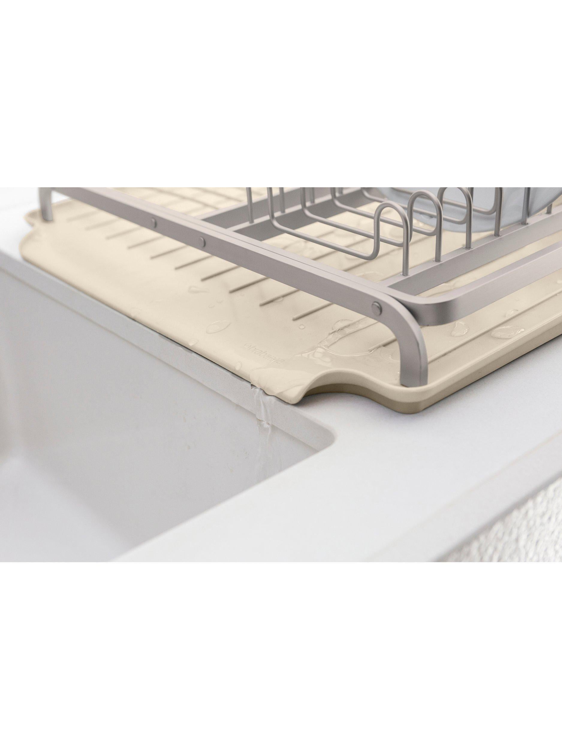 Brabantia SinkSide dish drying rack soft beige, imported from the UK