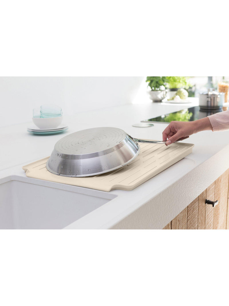 Brabantia SinkSide dish drying rack soft beige, imported from the UK